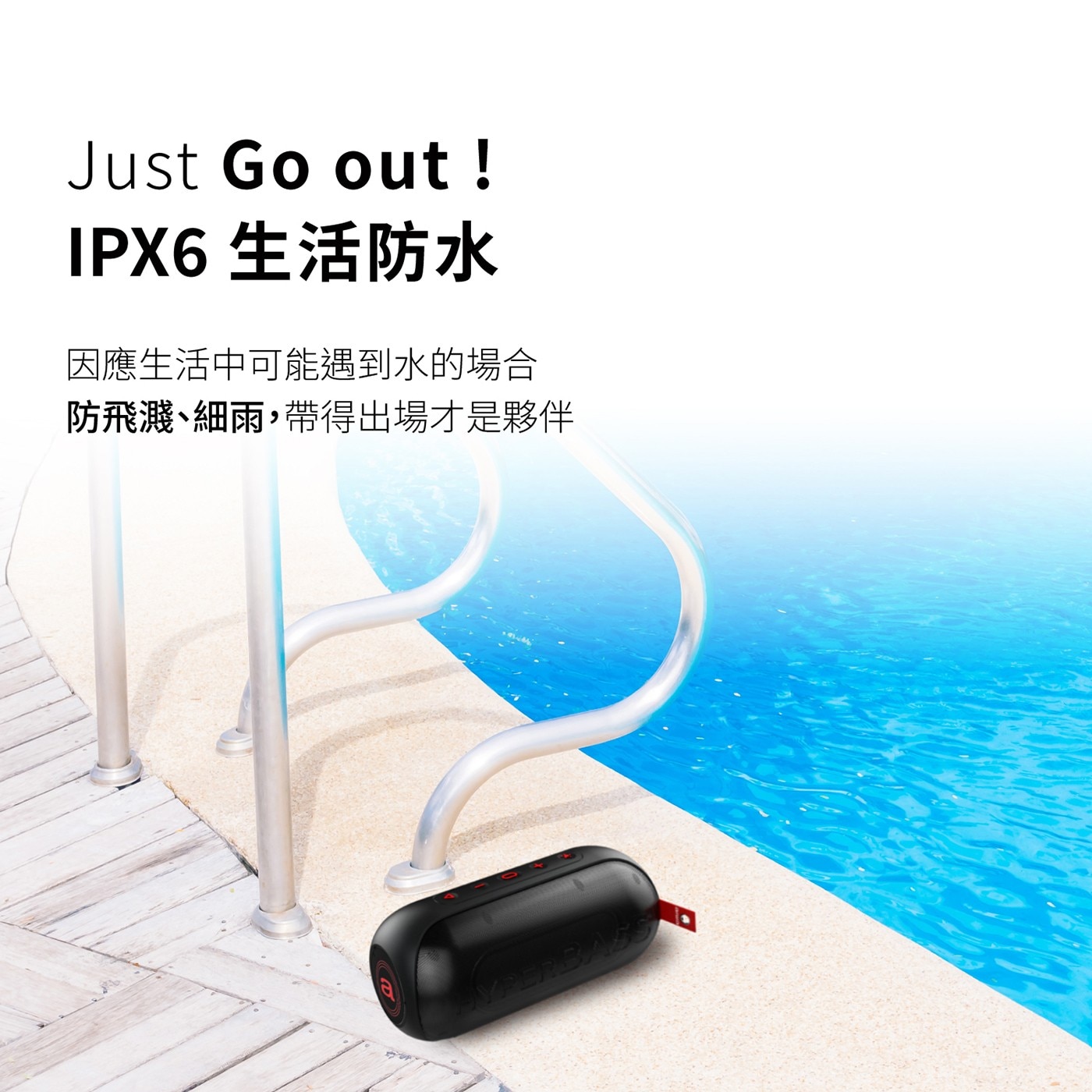 Aiwa便攜式藍牙喇叭 BST-660