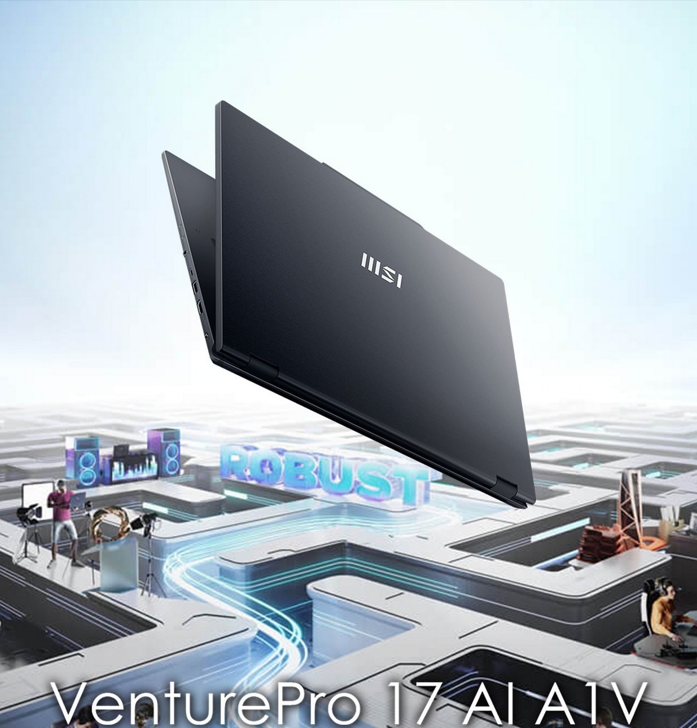 MSI VenturePro 17 AI A1V Copilot+ PC 17.3吋 AI 電競筆電 EG-012TW Intel® Core™ Ultra 7 processor 155H