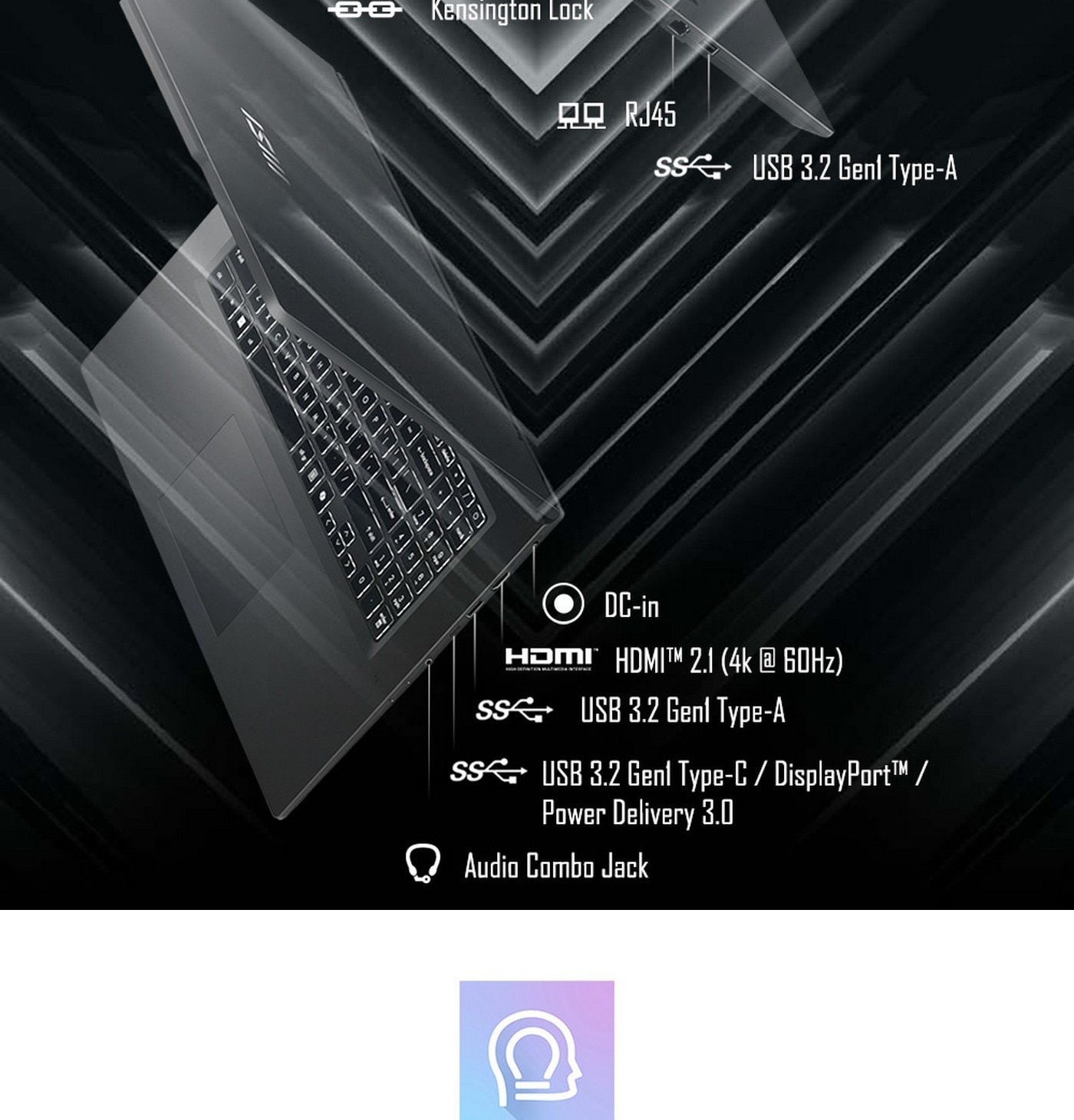 MSI VenturePro 17 AI A1V Copilot+ PC 17.3吋 AI 電競筆電 EG-012TW 保固：2年