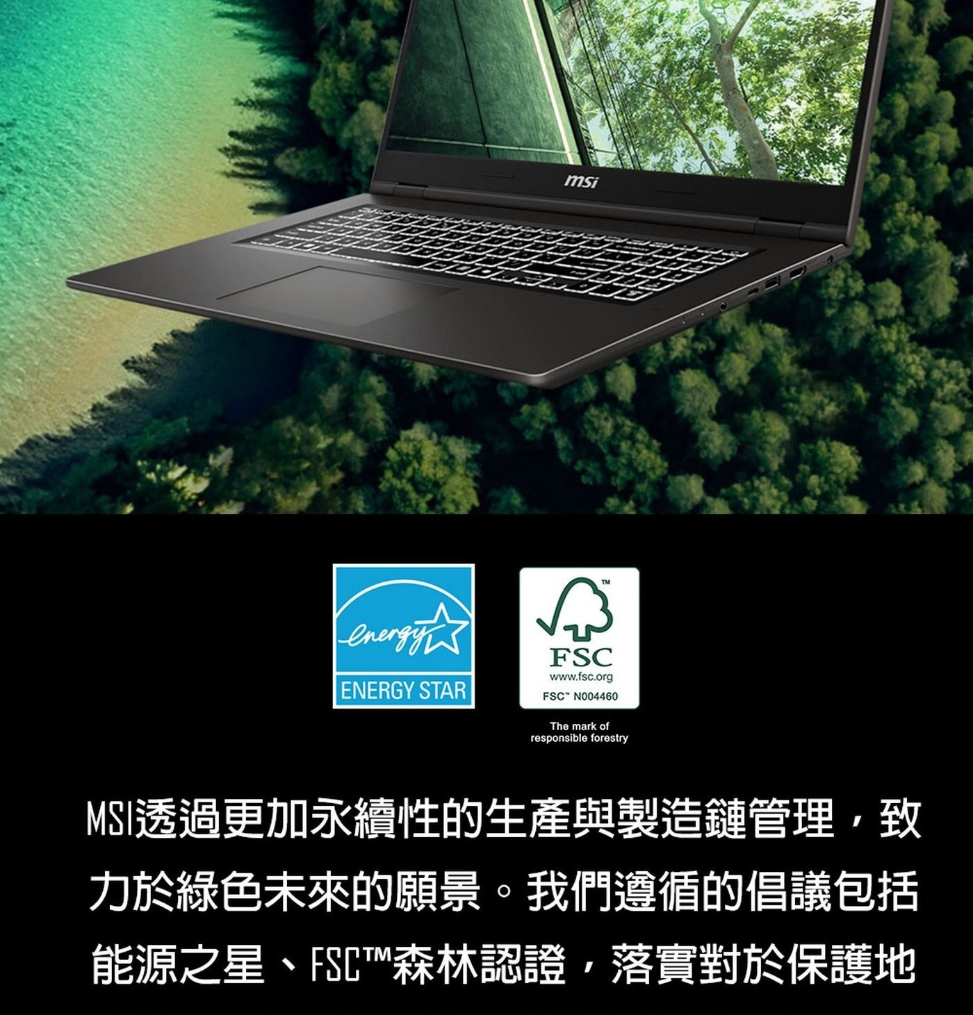 MSI VenturePro 17 AI A1V Copilot+ PC 17.3吋 AI 電競筆電 EG-012TW NVIDIA® GeForce RTX™ 4050 Laptop GPU 6GB GDDR6
