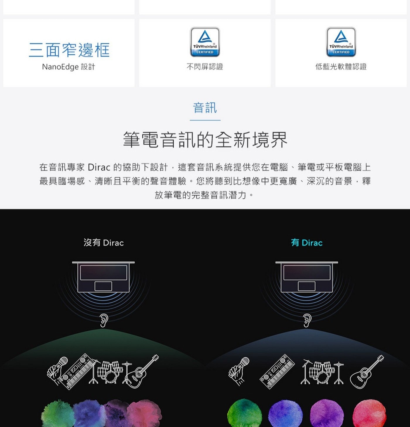 ASUS Vivobook 16 16吋 筆記型電腦 X1605VA-0401K1334U 其他特色：180度螢幕轉軸 / 視訊鏡頭遮罩 / 麥克風專屬功能鍵