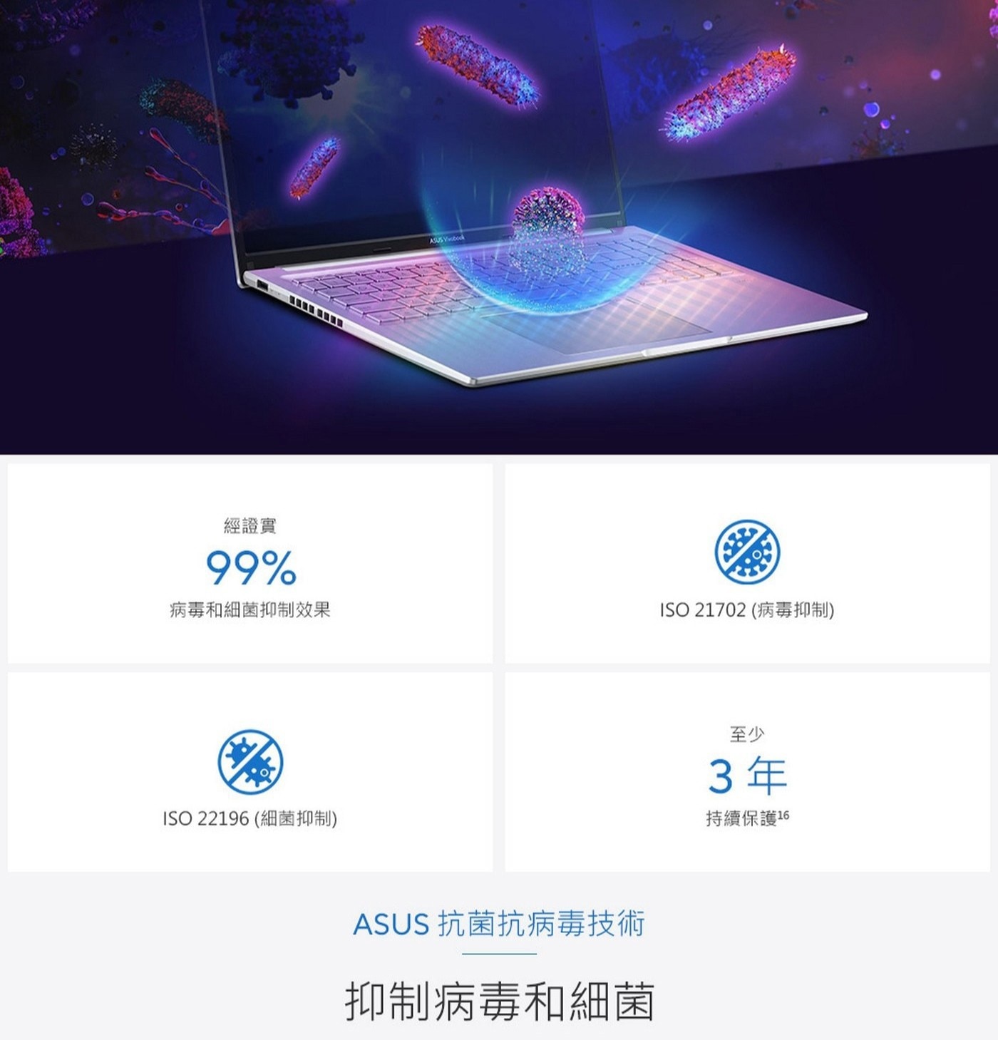 ASUS Vivobook 16 16吋 筆記型電腦 X1605VA-0401K1334U 顯示晶片：Intel Iris Xᵉ Graphics