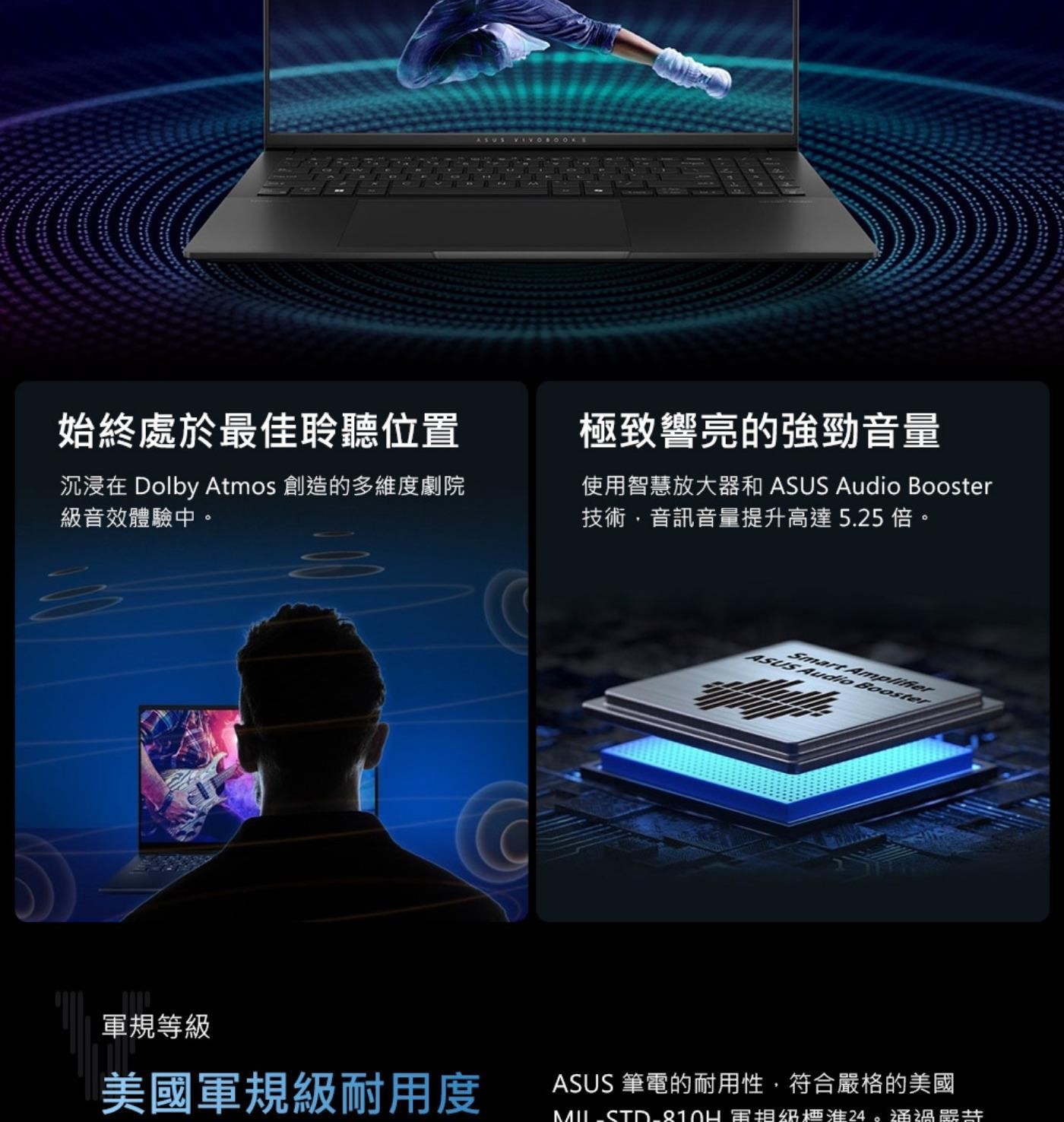 ASUS Vivobook S16 16吋 AI筆記型電腦 S5606CA-0108B225H 512GB M.2 NVMe™ PCIe® 4.0 SSD