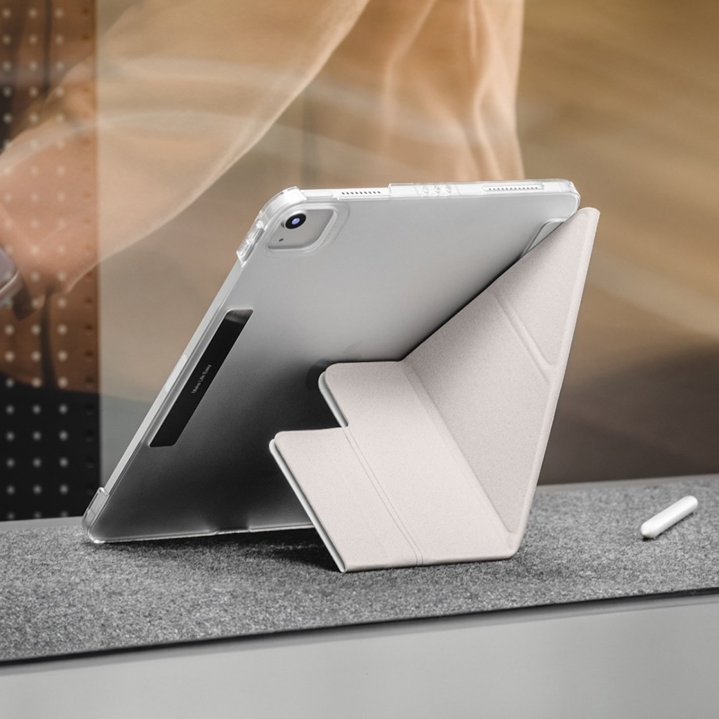 MAGEASY FACET 全方位支架透明背蓋保護套2024 iPad Pro 11吋