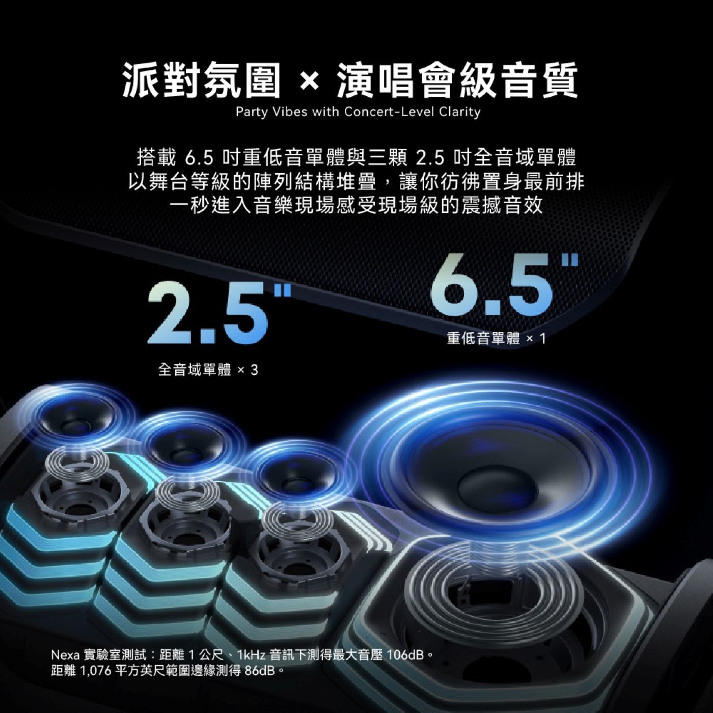 Soundcore Rave 3S 200W AI卡拉 OK 派對音箱