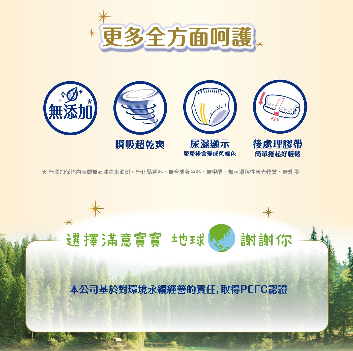滿意寶寶 極上呵護輕巧褲 XL號 128片