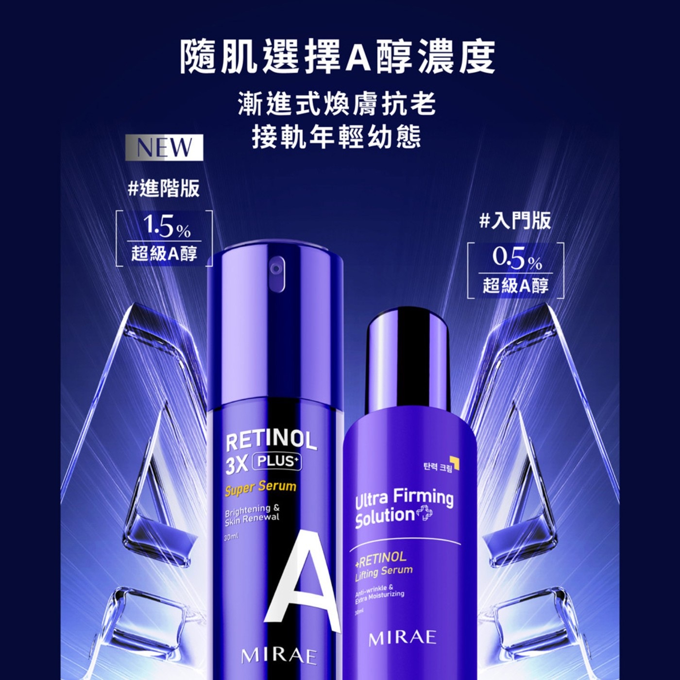 未來美 早C晚A 入門3件組