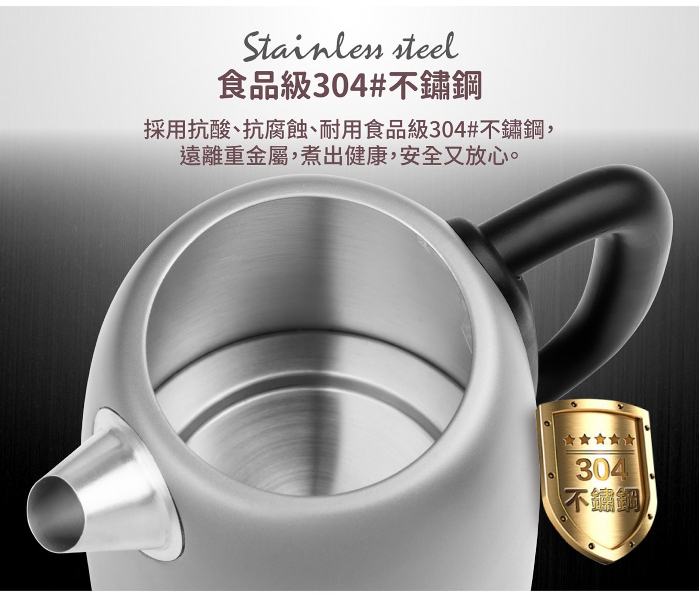 東元 溫控復古水溫表電熱快煮壺 灰色，復古精美錶盤式水溫表，304#不鏽鋼材質，堅實耐用，水位視窗，水量看得見，採用英國otter溫控，耐用安全。
