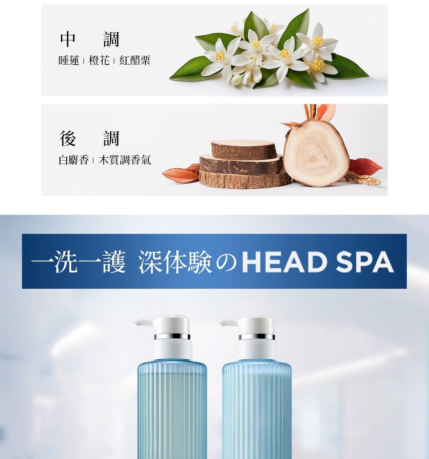海倫仙度絲 Head Spa 深度體驗頭皮頭髮Spa洗護組 洗髮露 435公克 X 1入 + 護髮精華 435公克 X 1入清新舒壓百合花香