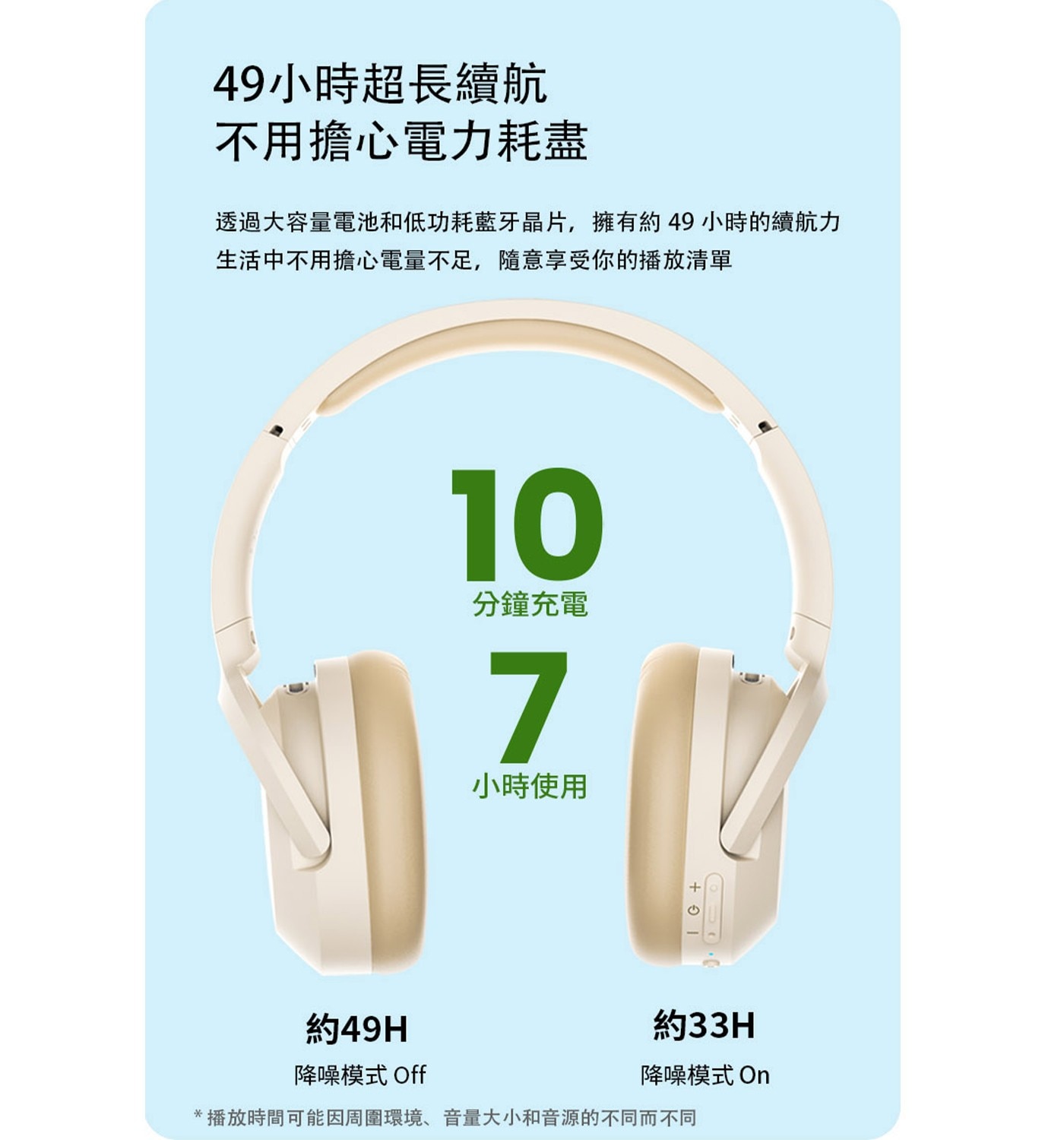 EDIFIER W820NB PLUS 無線降噪耳罩耳機40mm 大單體匹配 LDAC 解碼高解析複合振膜