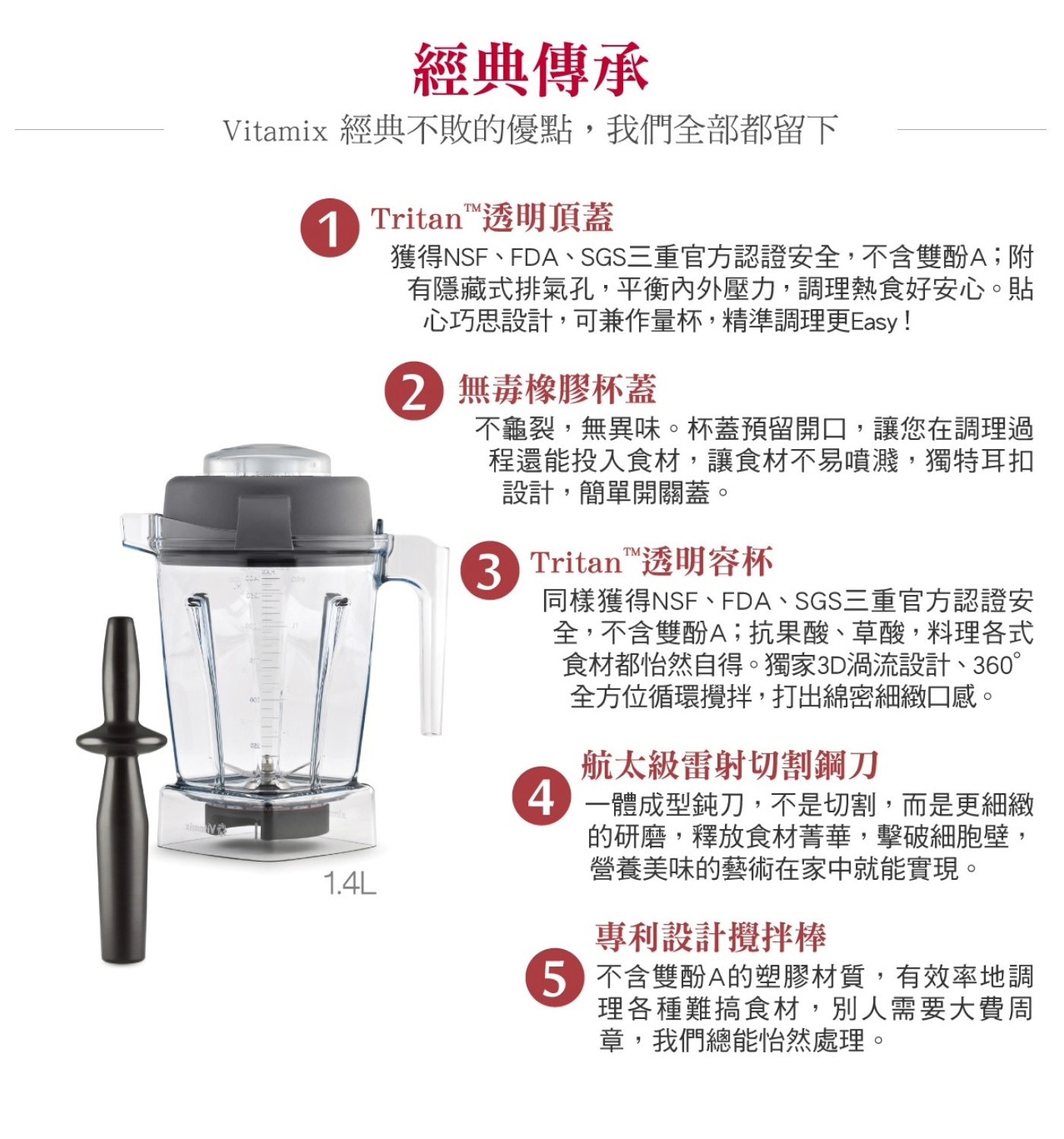 Vitamix 全營養調理機 E310