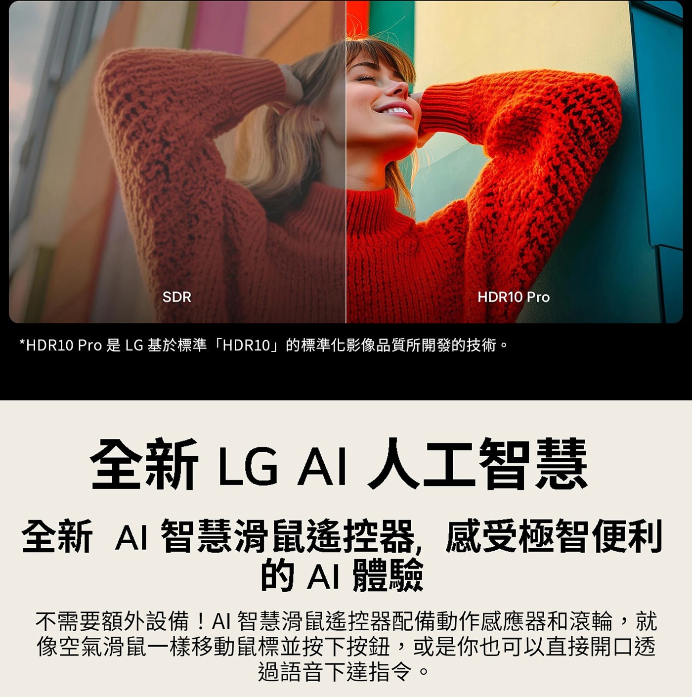LG 65吋UHD AI 4K 智慧顯示器