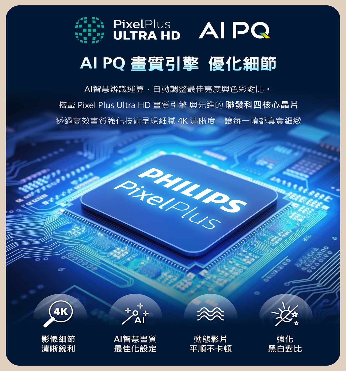 飛利浦 75吋 4K Google TV 顯示器聲霸組合3.4K LED  60Hz機種支援DLG 120Hz加速娛樂