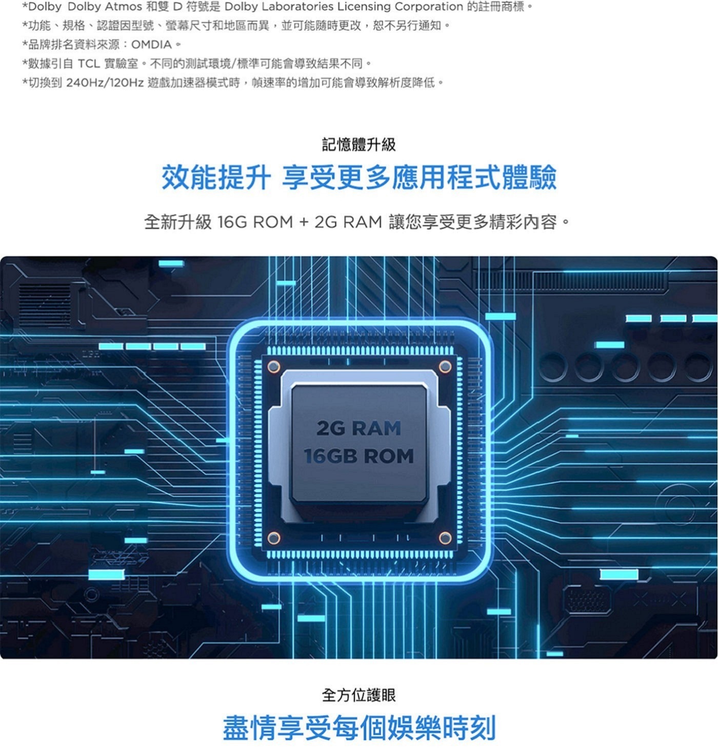 TCL 65吋 4K Google TV 量子智能液晶顯示器 不含視訊盒 65P6K