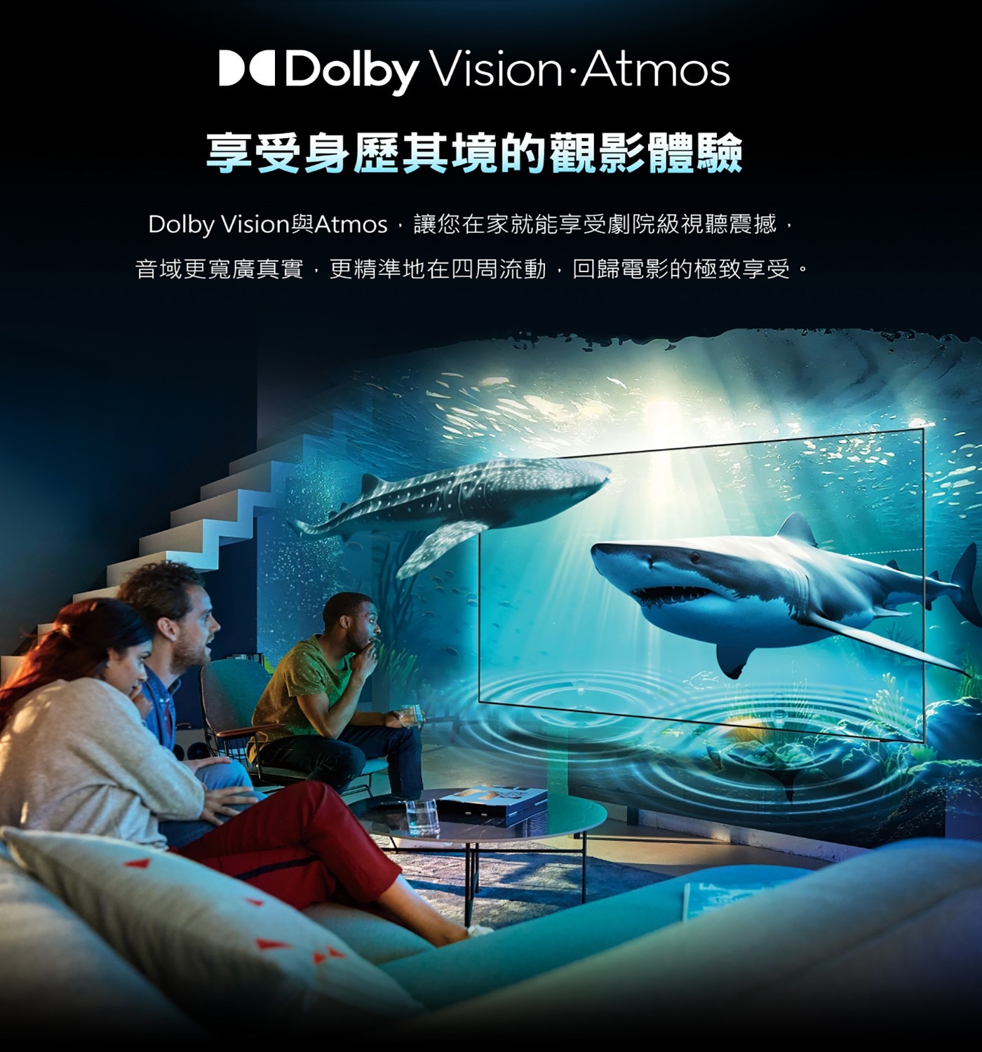 飛利浦 65吋 4K Google TV顯示器6.MEMC畫面瞬間精彩表現
