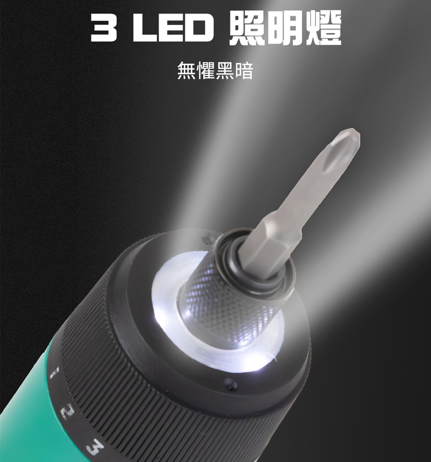 Pro'sKIT寶工 3.6V鋰電池USB充電起子組3. 1/4