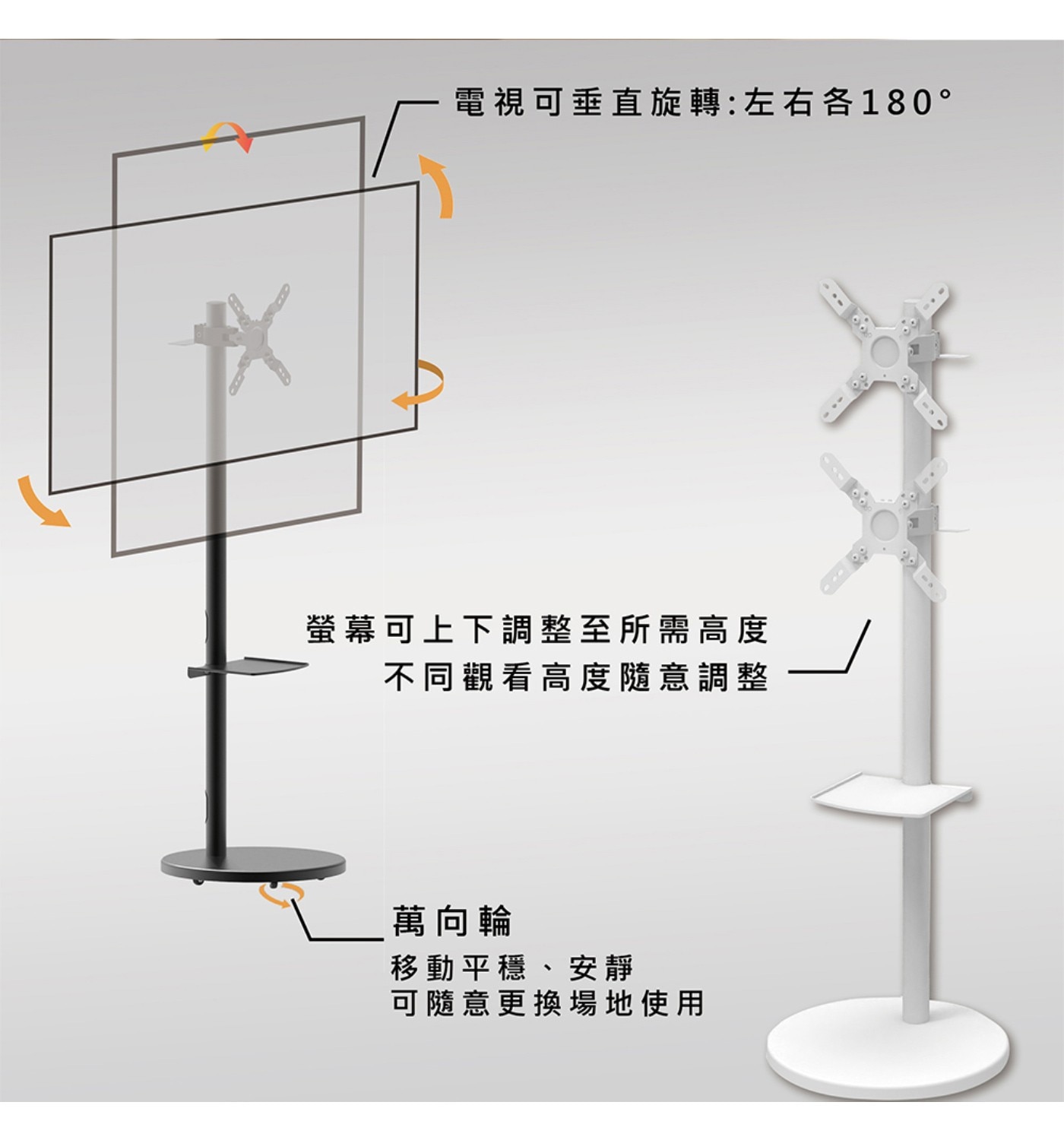 三星 43型4K FollowMe 移動式智慧聯網螢幕組 S43FM703UC-FOLLOWME，配件：附HDMI 連接線/USB-C 連接線/太陽能智慧遙控器(USB-C充電)/電源線(1.5m)，3年保固。