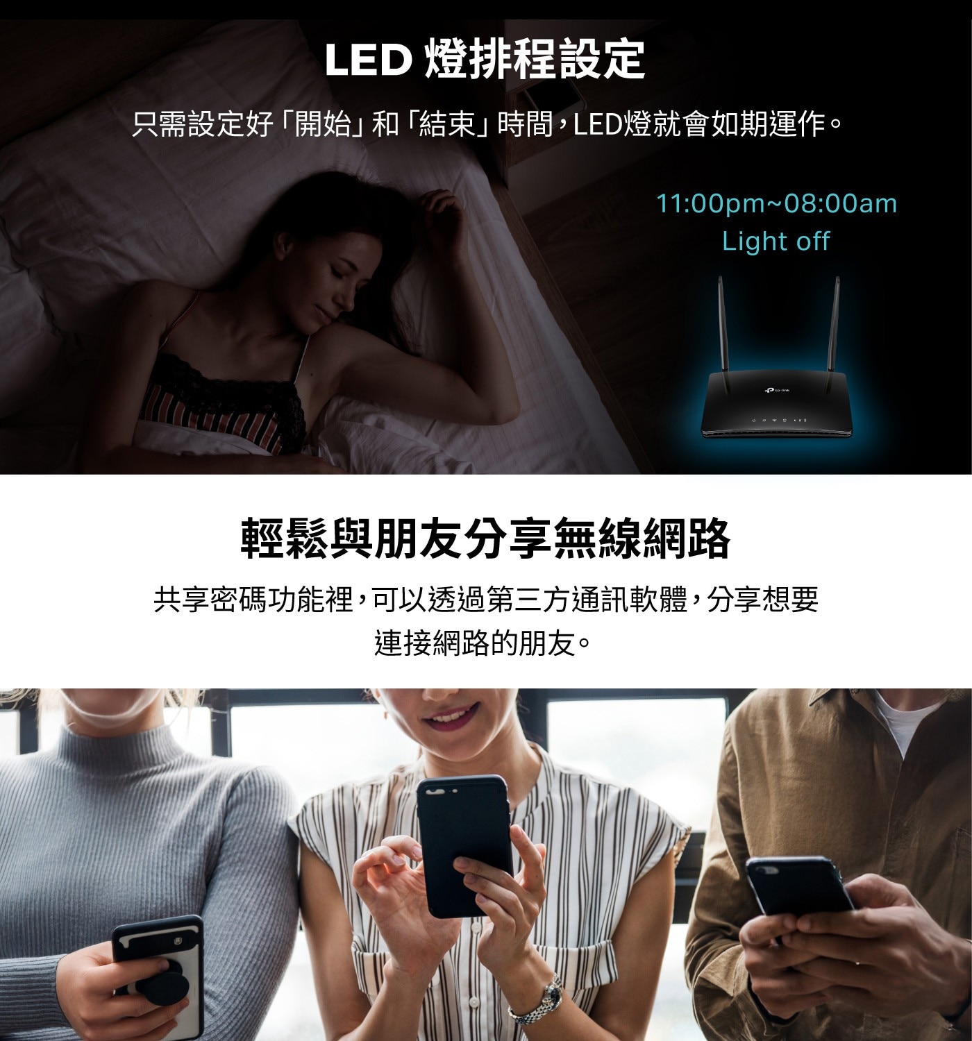 TP-Link AC750 4G Sim卡 Wi-Fi 5 路由器 Archer MR208
