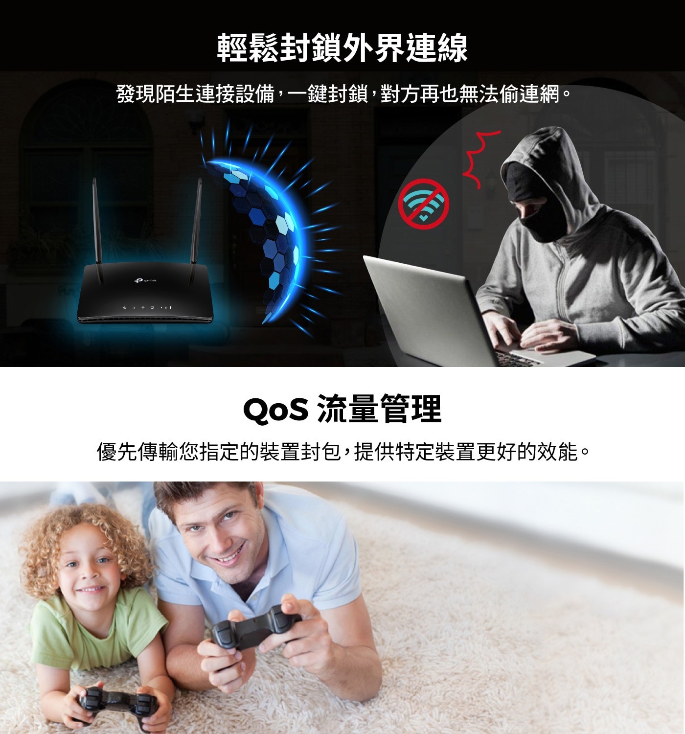 TP-Link AC750 4G Sim卡 Wi-Fi 5 路由器 Archer MR209
