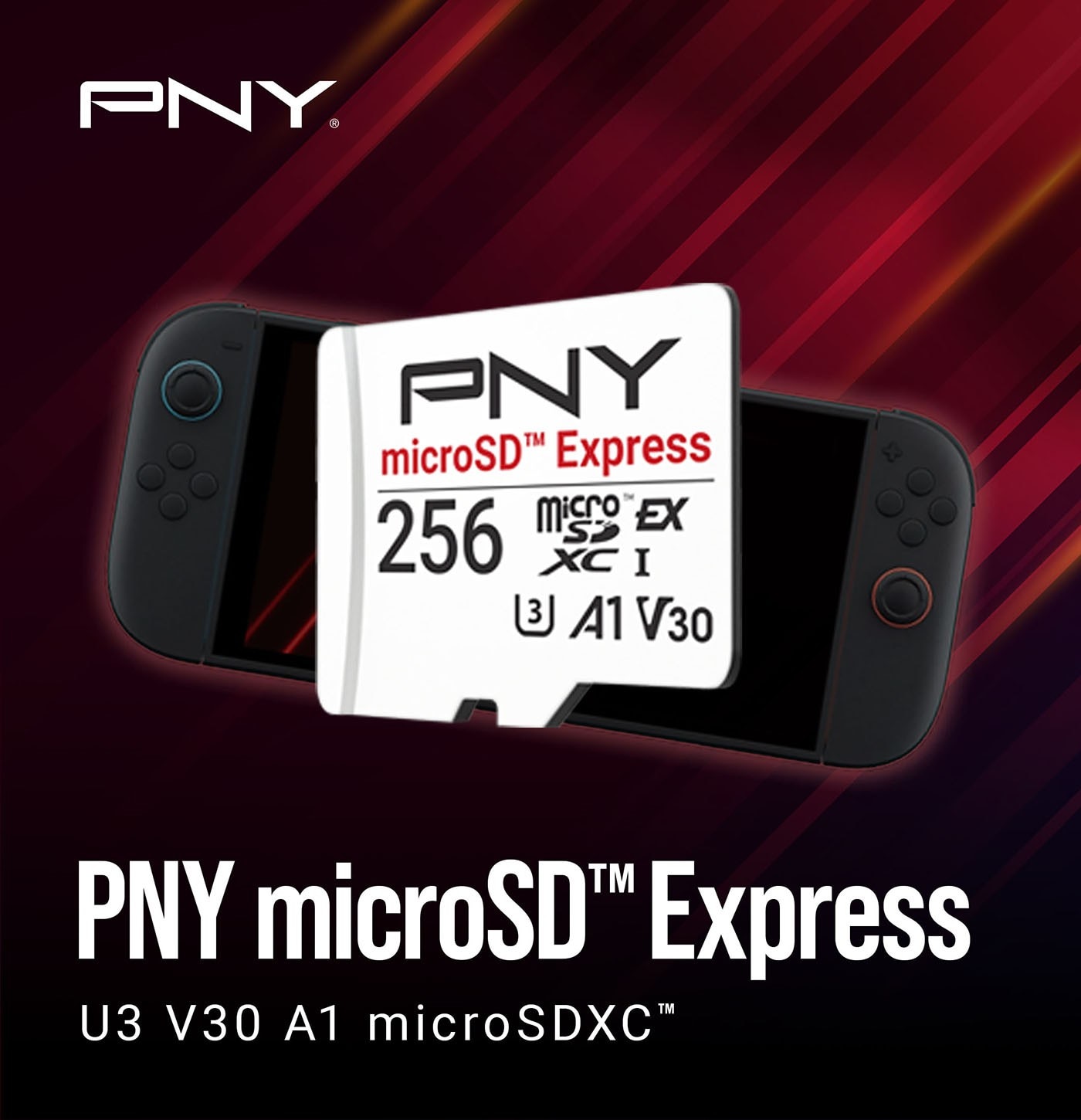 PNY microSD™ Express 256G U3 V30 A1記憶卡