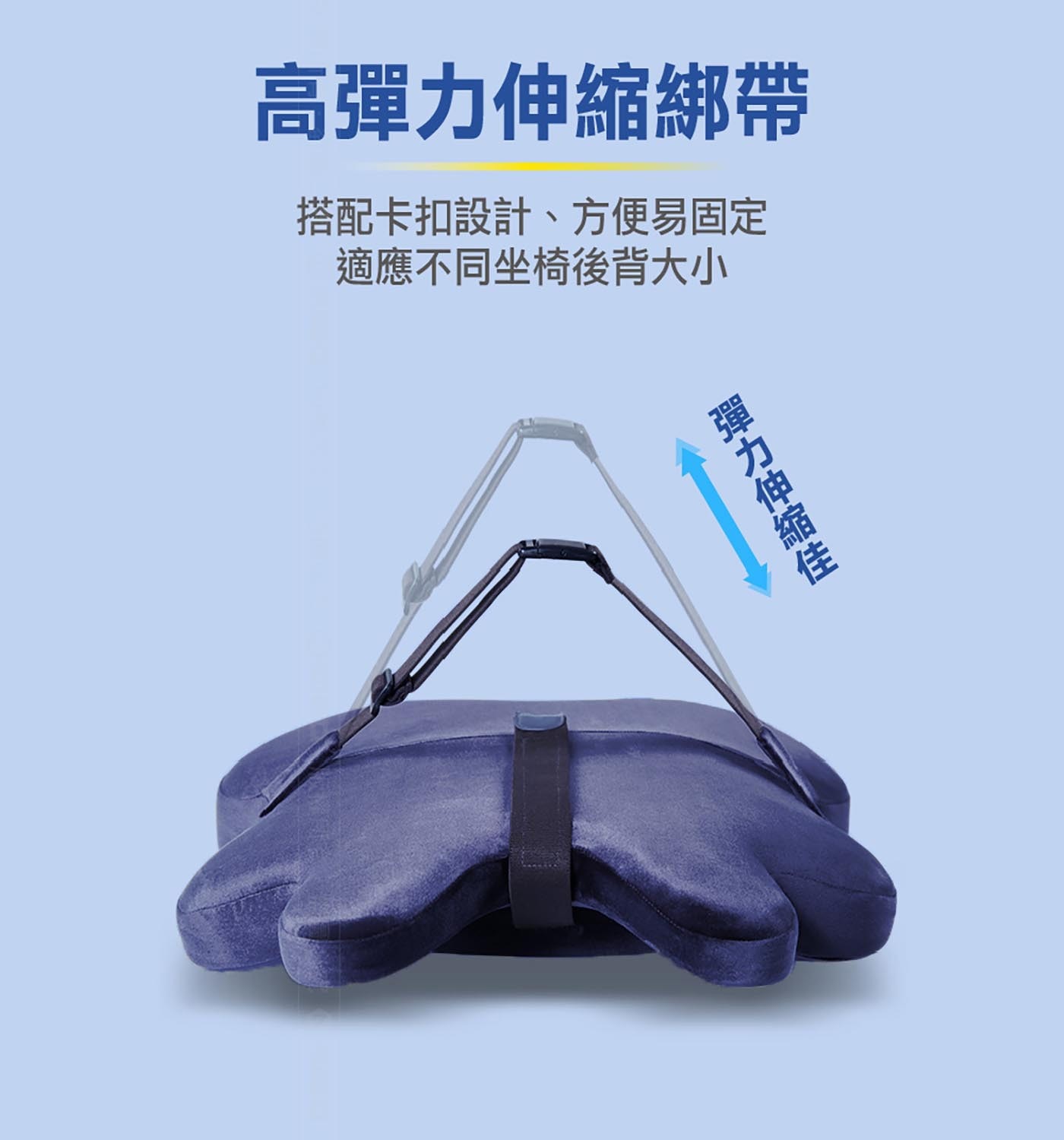 米其林 記憶工學腰墊，獨立小腰枕