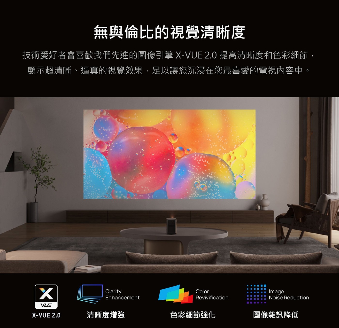 XGIMI 極米 Halo+(New) Google TV 可攜式智慧投影機內建Google TV、Youtube、Netflix，一鍵直達最愛的劇