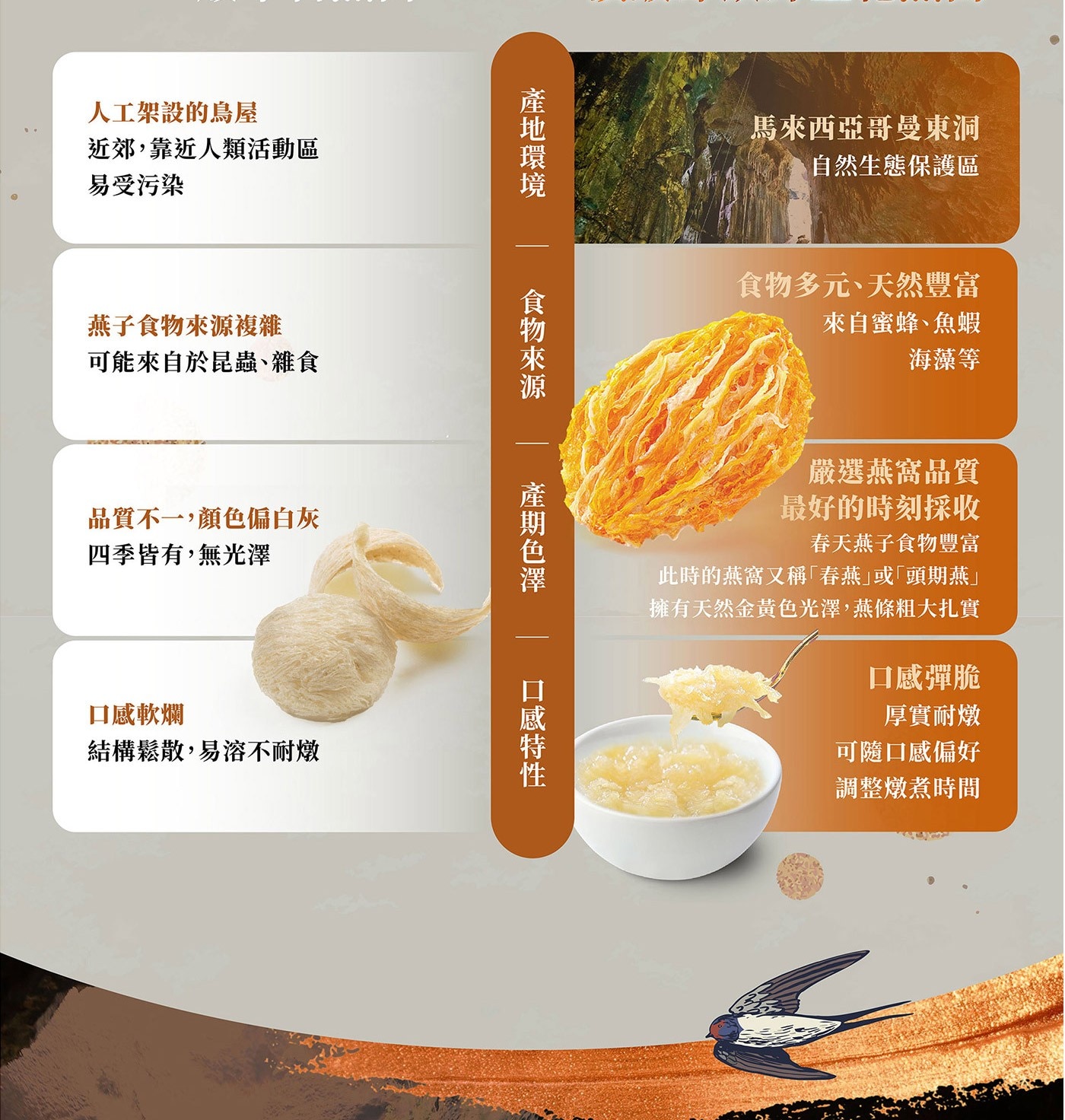 余仁生即飲野生花燕窩 70公克 X 6瓶 來自世界自然基金會(WWF)認可的哥曼東洞保育區