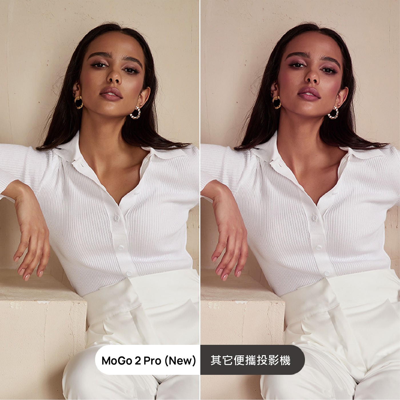 XGIMI MoGo 2 Pro(New) Google TV 智慧投影機隨附120度專屬支架，天花板影院隨時開播
