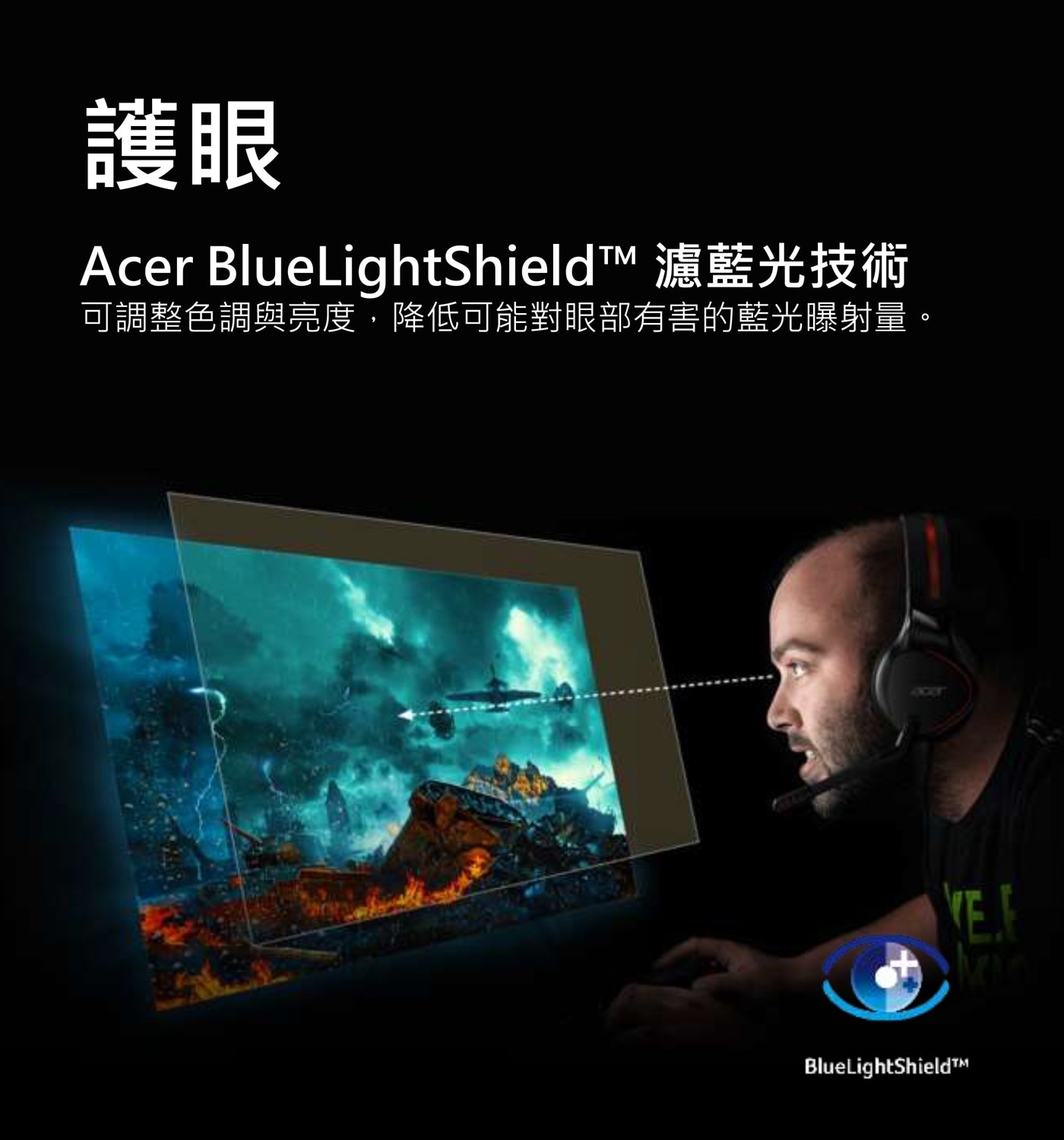 Acer Nitro 24.5吋平面電競螢幕 KG251Q X0• 200Hz refresh rate