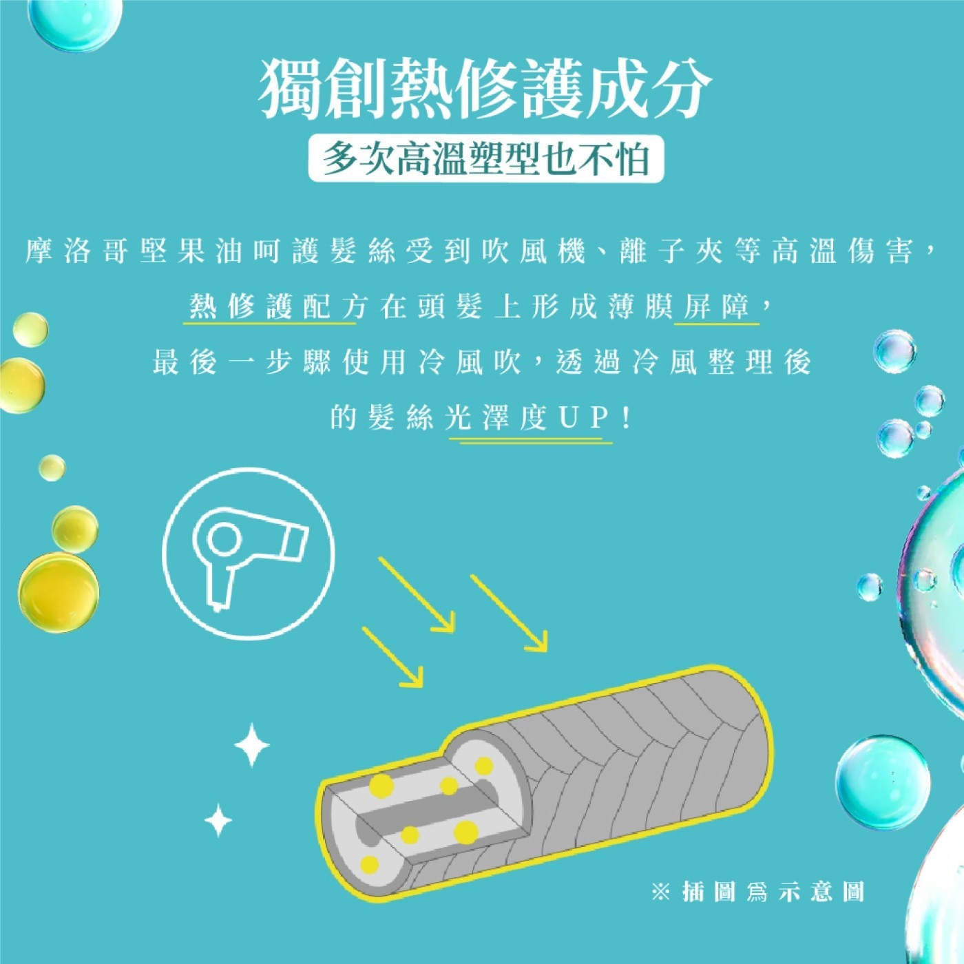 摩洛哥深層潤澤護髮素．全系列添加摩洛哥堅果油