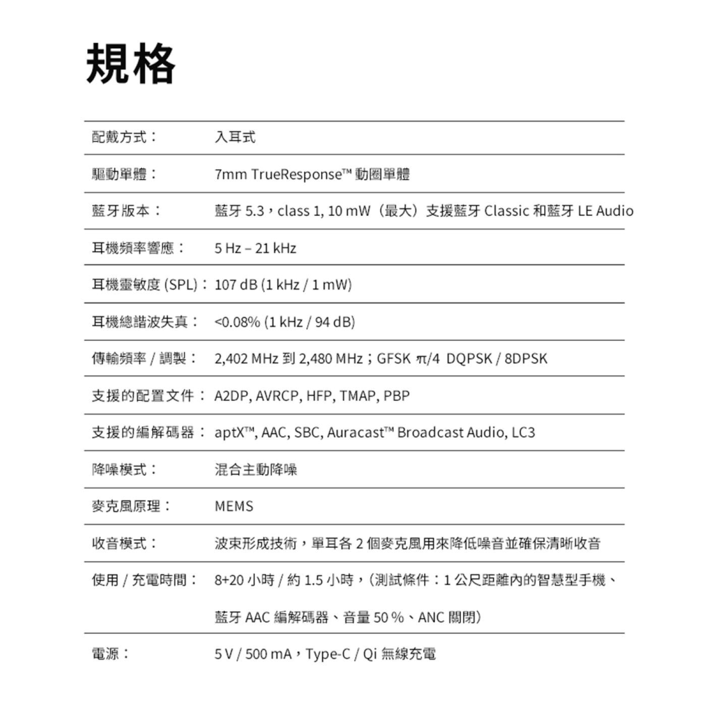 SENNHEISER ACCENTUM True Wireless 降噪真無線藍牙耳機TrueResponse 動圈單體