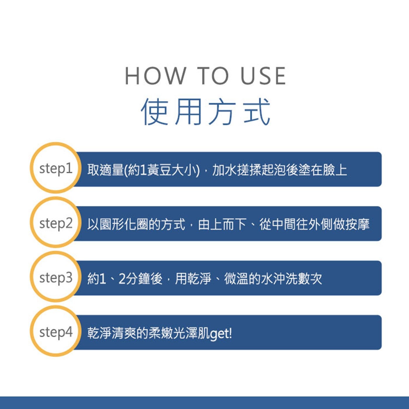 霓淨思玻尿酸保濕洗面乳 125毫升 X 5入 含玻尿酸和天然海藻醣，加倍保濕潤澤