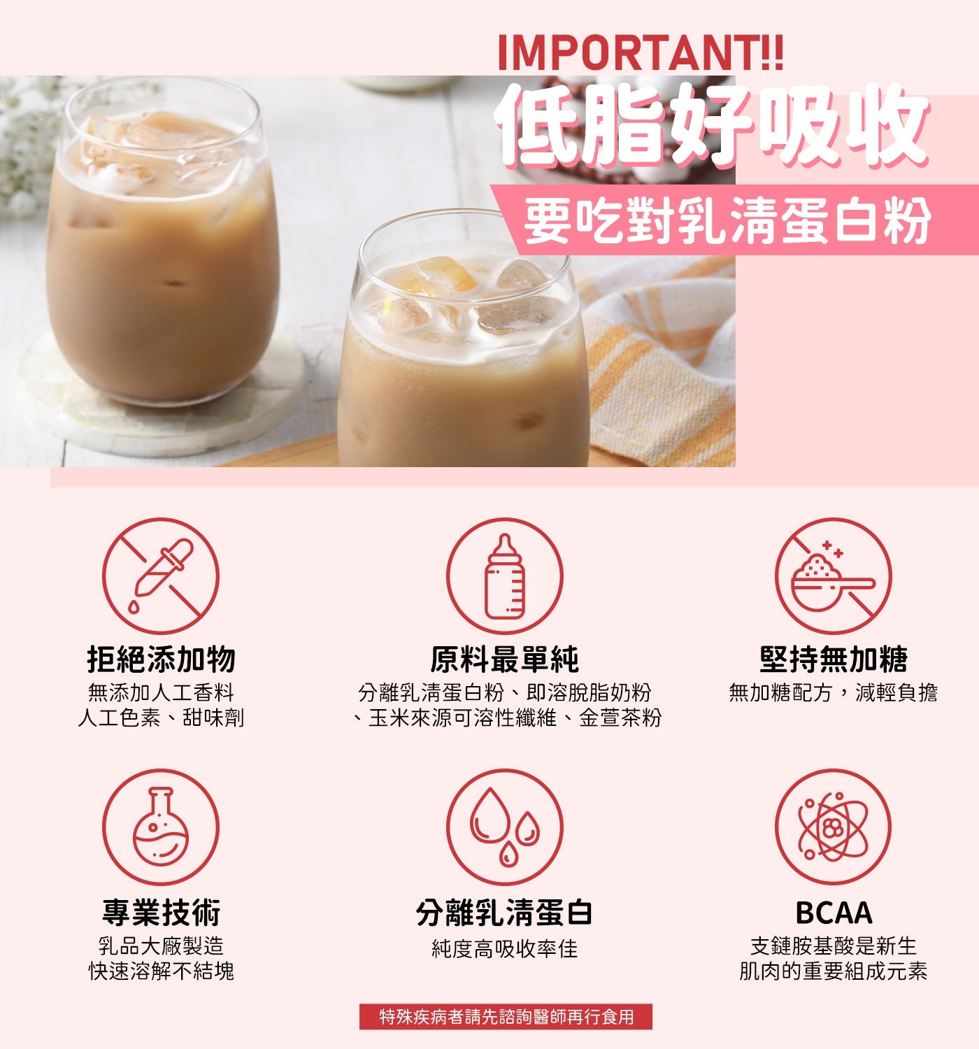 低脂好吸收要吃對乳清蛋白粉