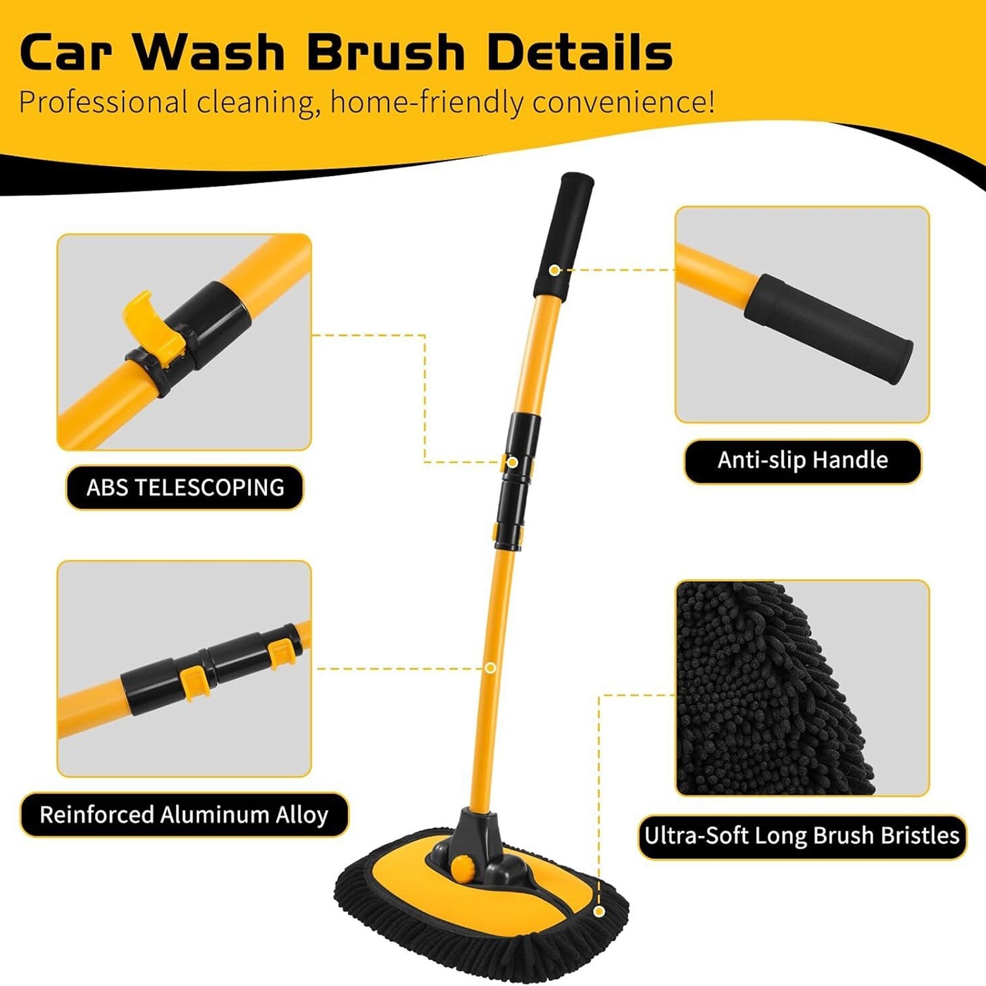 Road Comforts 洗車工具洗車工具十件組 – 專業清潔所需一次擁有。