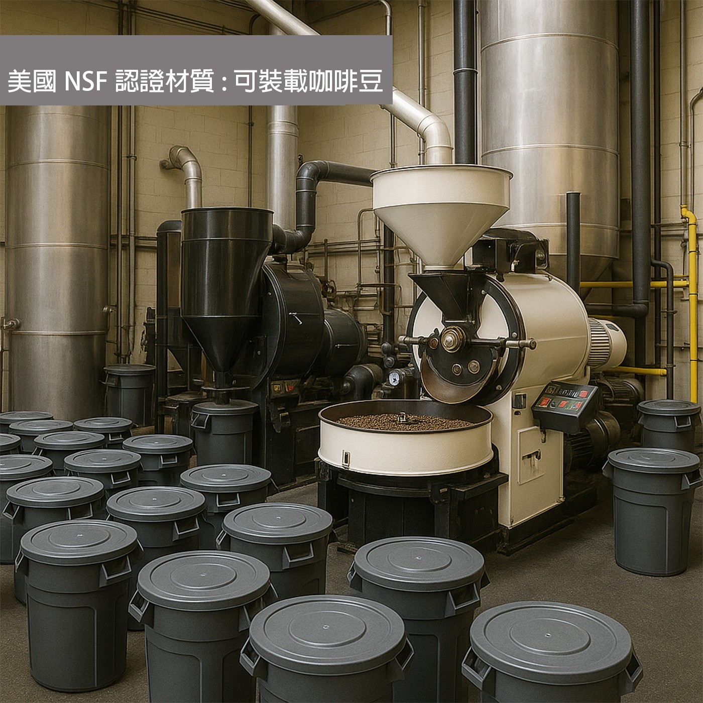 美國 NSF 認證材質:可裝載咖啡豆