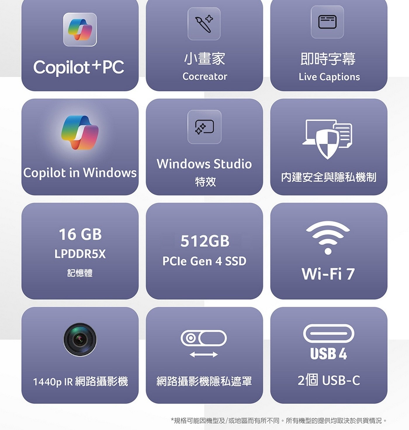 ACER Swift Go 14.5吋 AI筆記型電腦 SFG14-01-X30DQualcomm® Adreno™ GPU