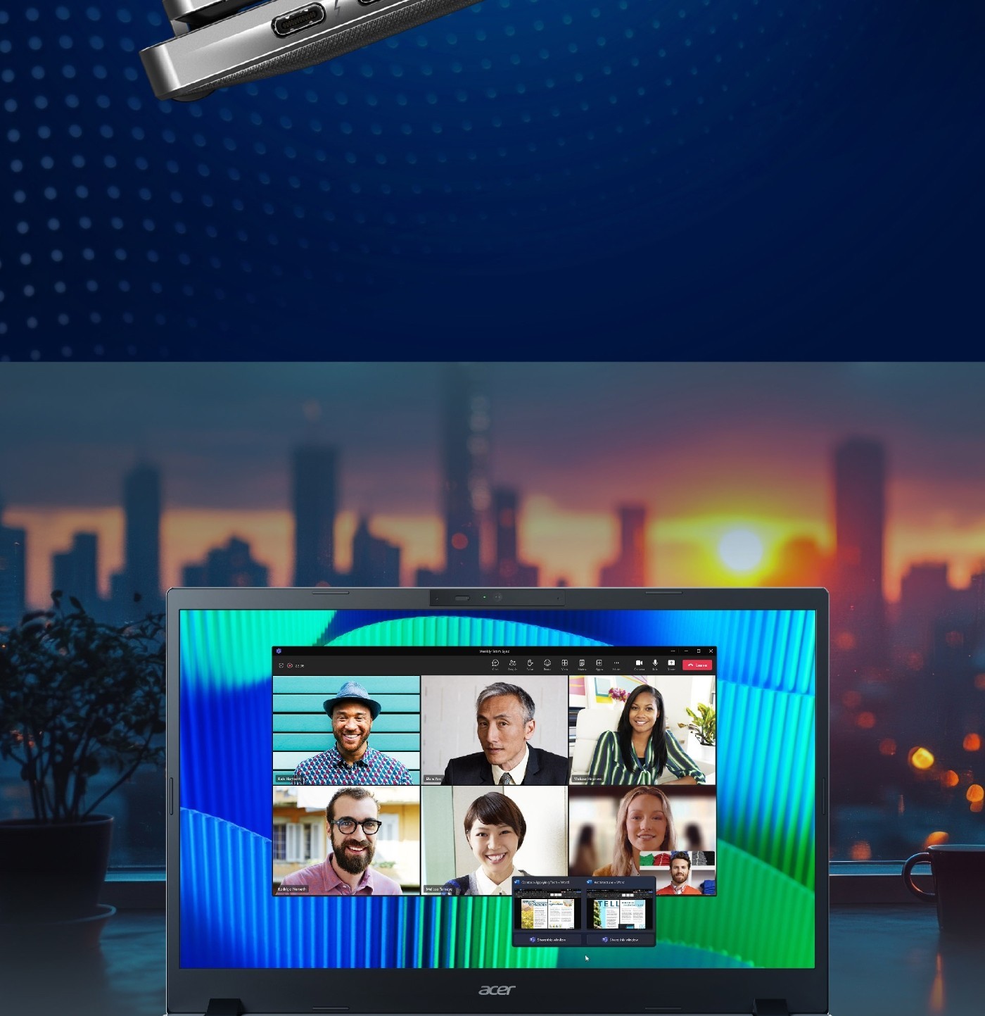 WiFi 6E Thunderbolt 4 HDMI 2.1 無線暢連 高速傳檔 高畫質影音