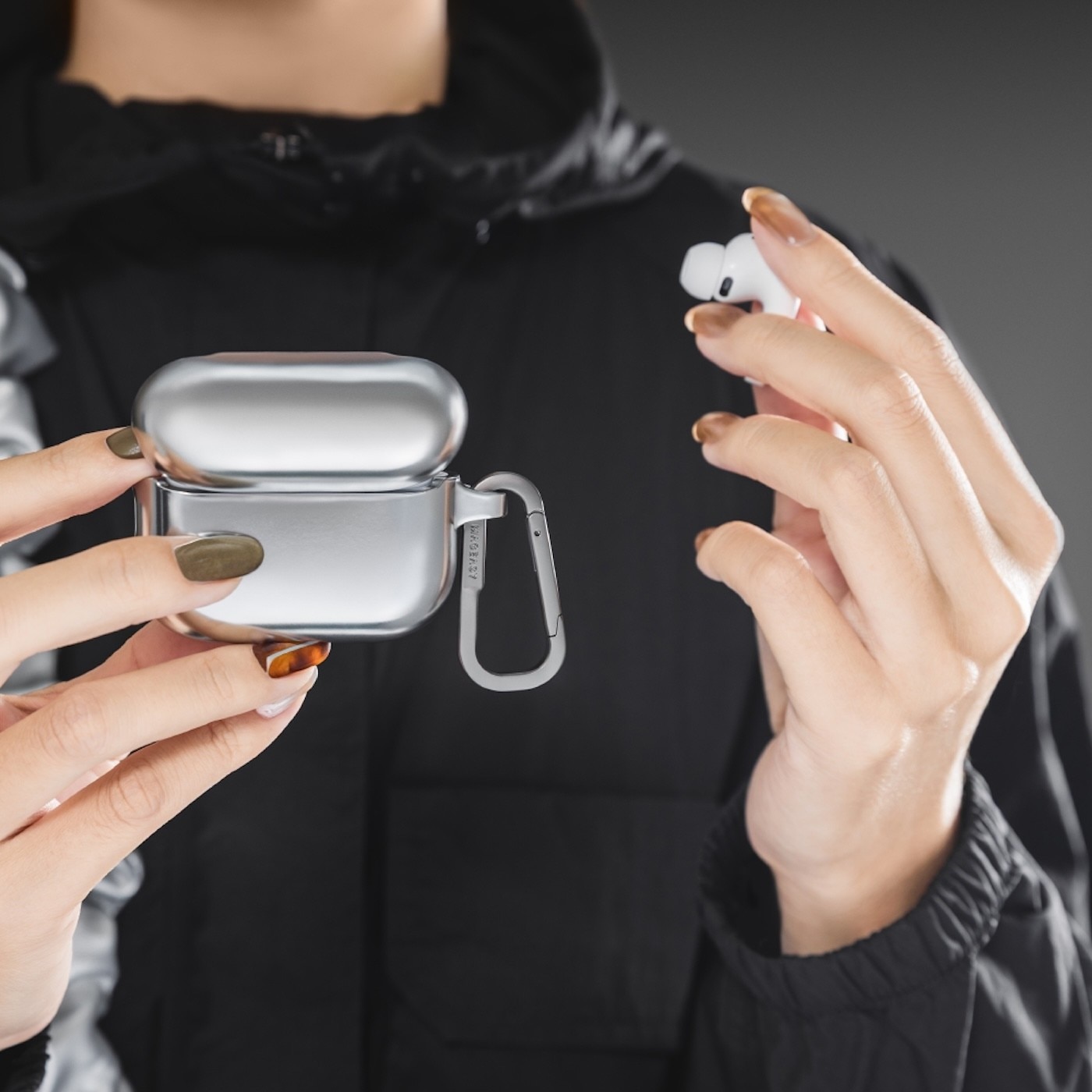 MAGEASYSkin耳機保護殼AirPodsPro3-星際銀