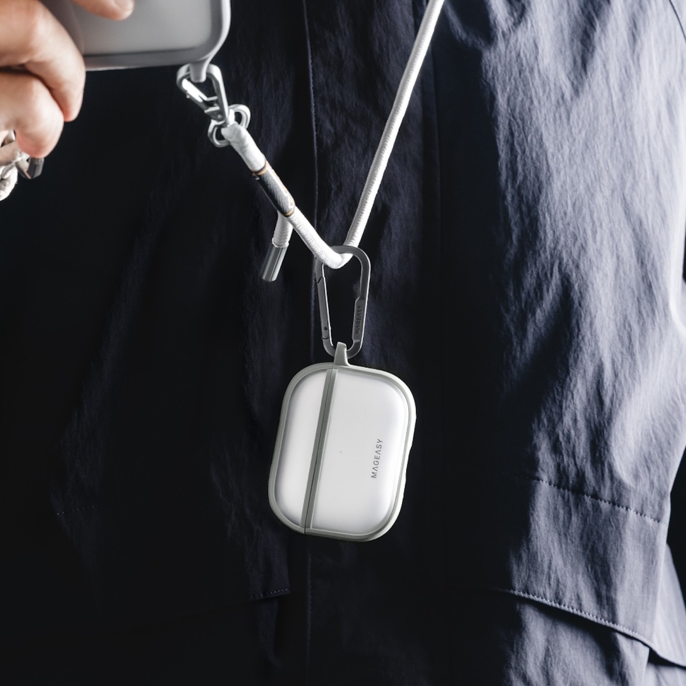 MAGEASYRoam城市漫遊耳機保護殼AirPodsPro3-霧透灰