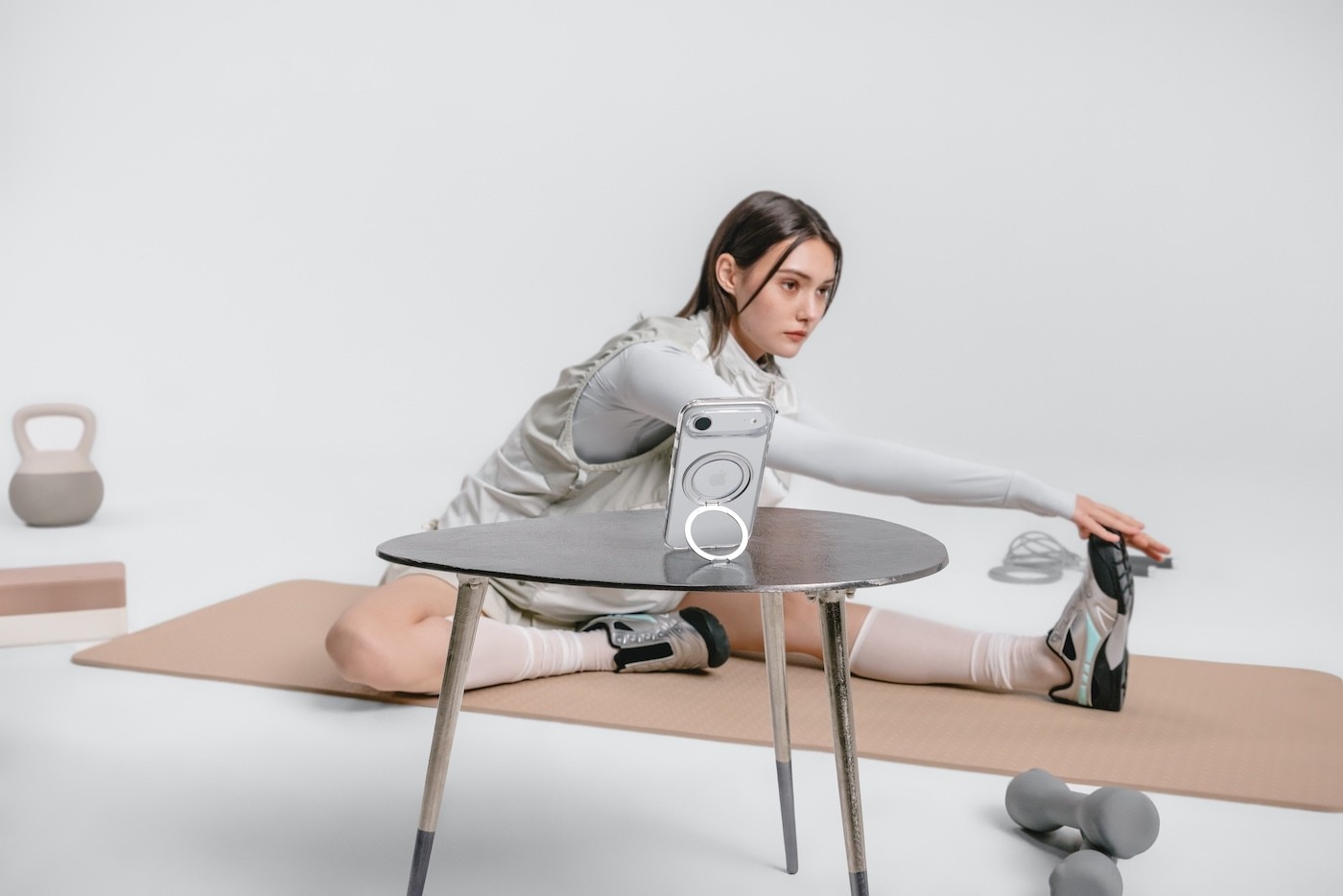 MAGEASY MAGSTAND 360 M手機殼+鏡頭貼+保護膜適用IPHONE AIR