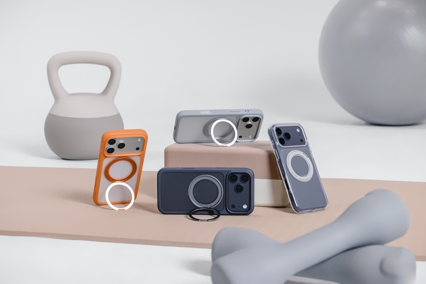 MAGEASY MAGSTAND 360 M手機殼+鏡頭貼+保護膜適用IPHONE AIR