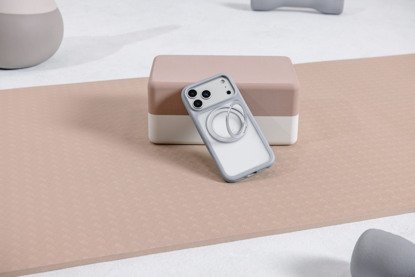 MAGEASY MAGSTAND 360 M手機殼+鏡頭貼+保護膜適用IPHONE AIR