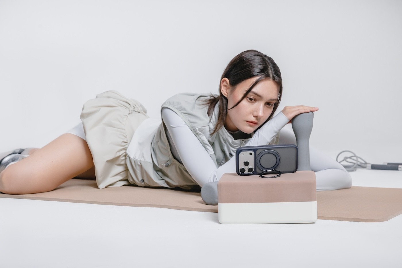 MAGEASY MAGSTAND 360 M手機殼+鈦鏡頭貼+膜適用IPHONE 17 PRO MAX