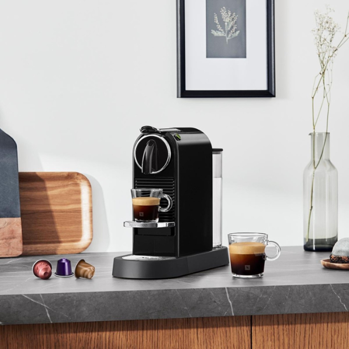 Nespresso 膠囊咖啡機 CitiZ 含30顆咖啡膠囊