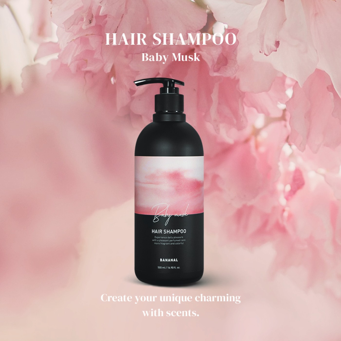 HAIR SHAMPOO Baby MuskCreate your unique charming with scents.