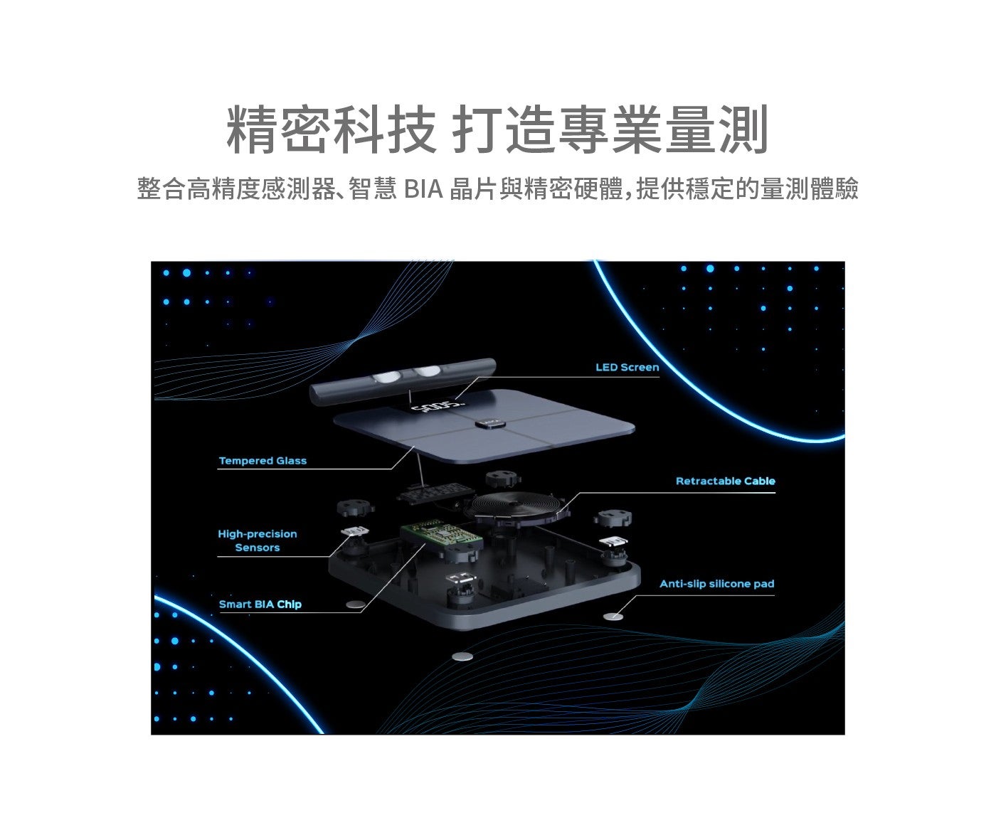 精密科技 打造專業量測 整合高精度感測器智慧 BIA 晶片與精密硬體...