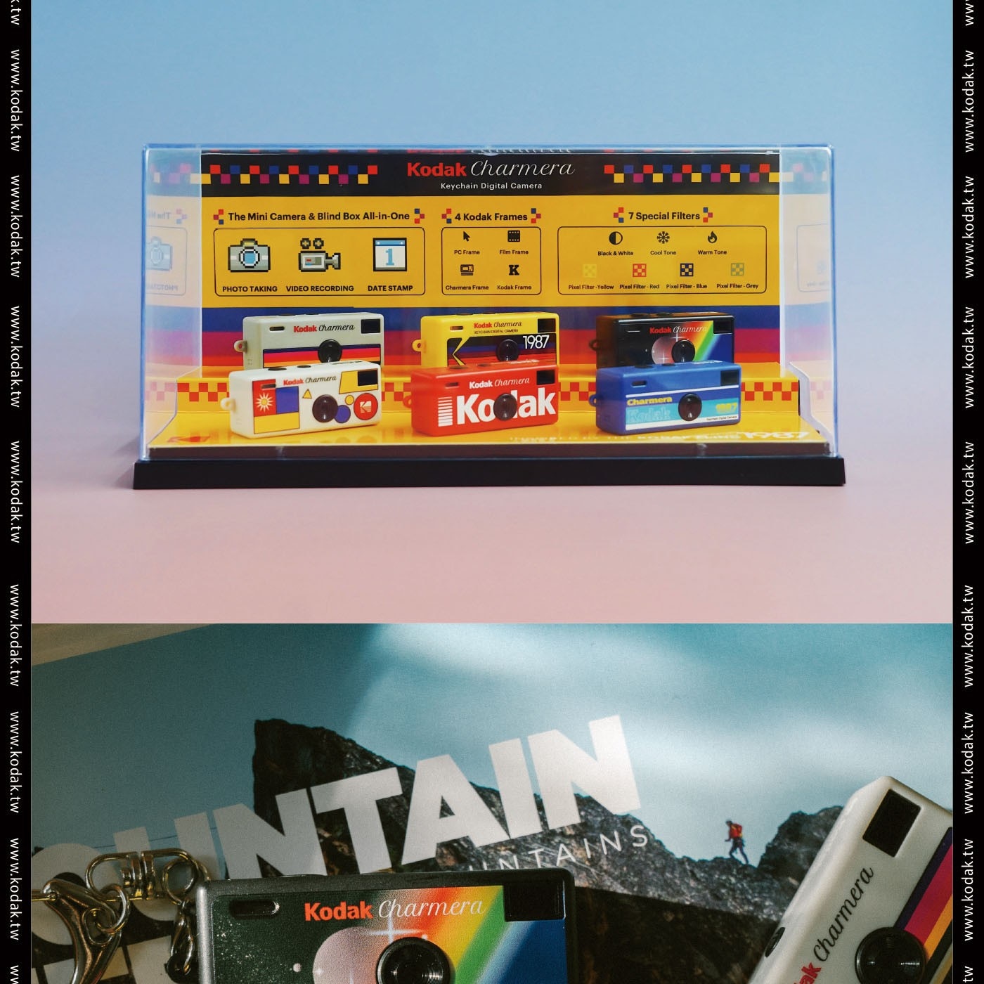 E KODAK CHARMERA BLIND BOX數位相機鑰匙圈盲盒
