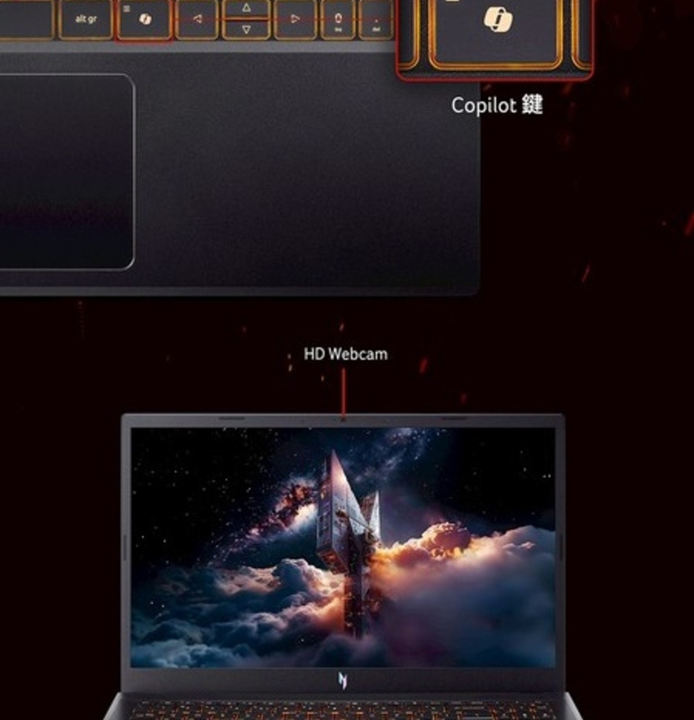 alt gr 4 V HD Webcam Copilot.