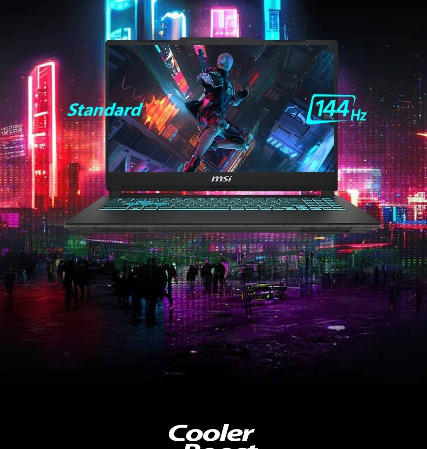Standard msi Cooler 144 Hz