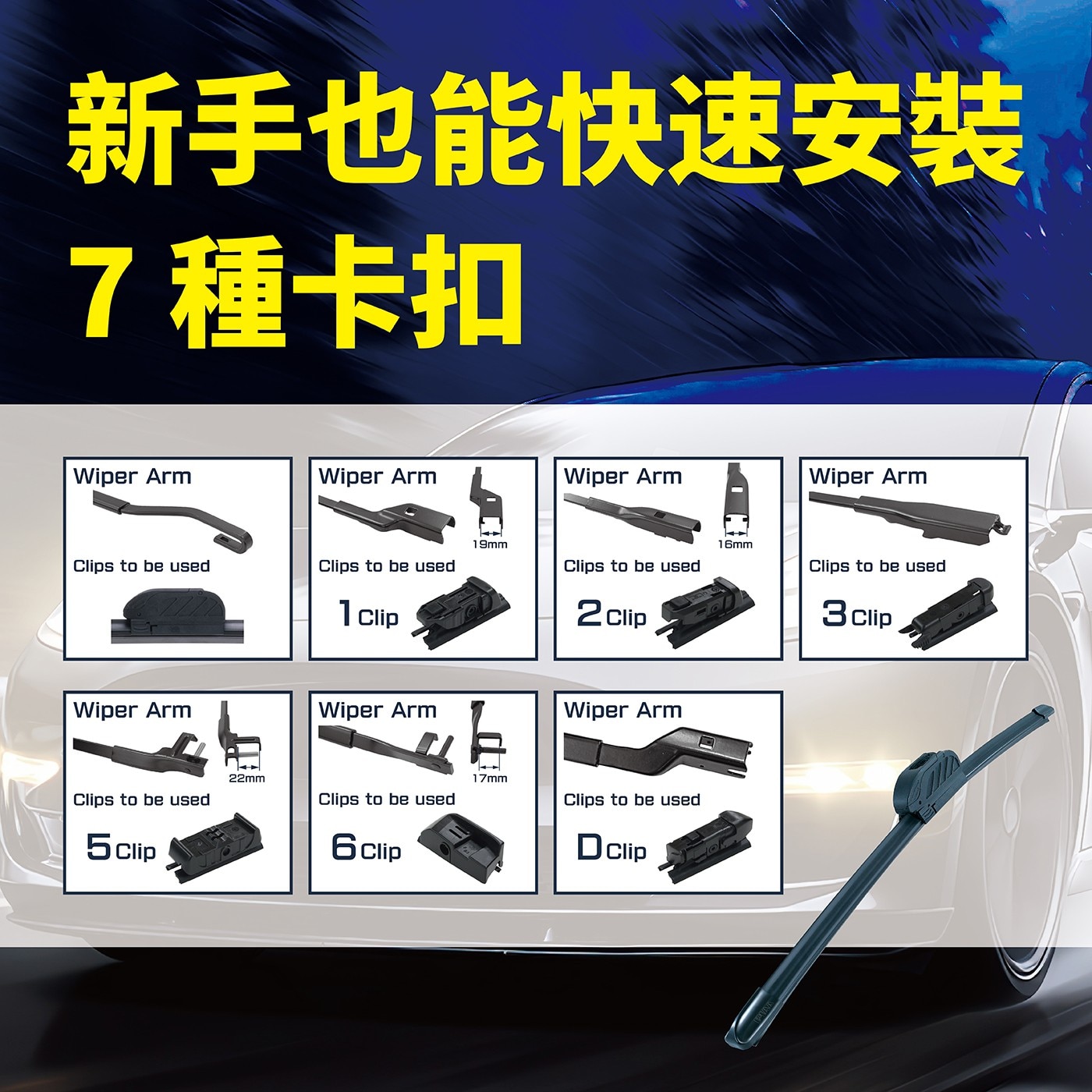 新手也能快速安裝 7種卡扣